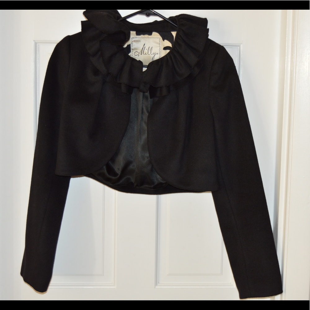 Milly black jacket size 0